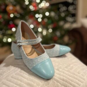 C. Paravano Tweed Mary Jane Size 38 1/2 (US 8)